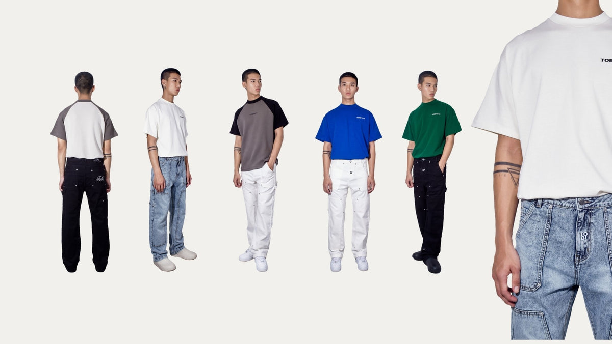 Sự trở lại mạnh mẽ của quần double knee jeans Tobi Streetwear 2022. - TOBI