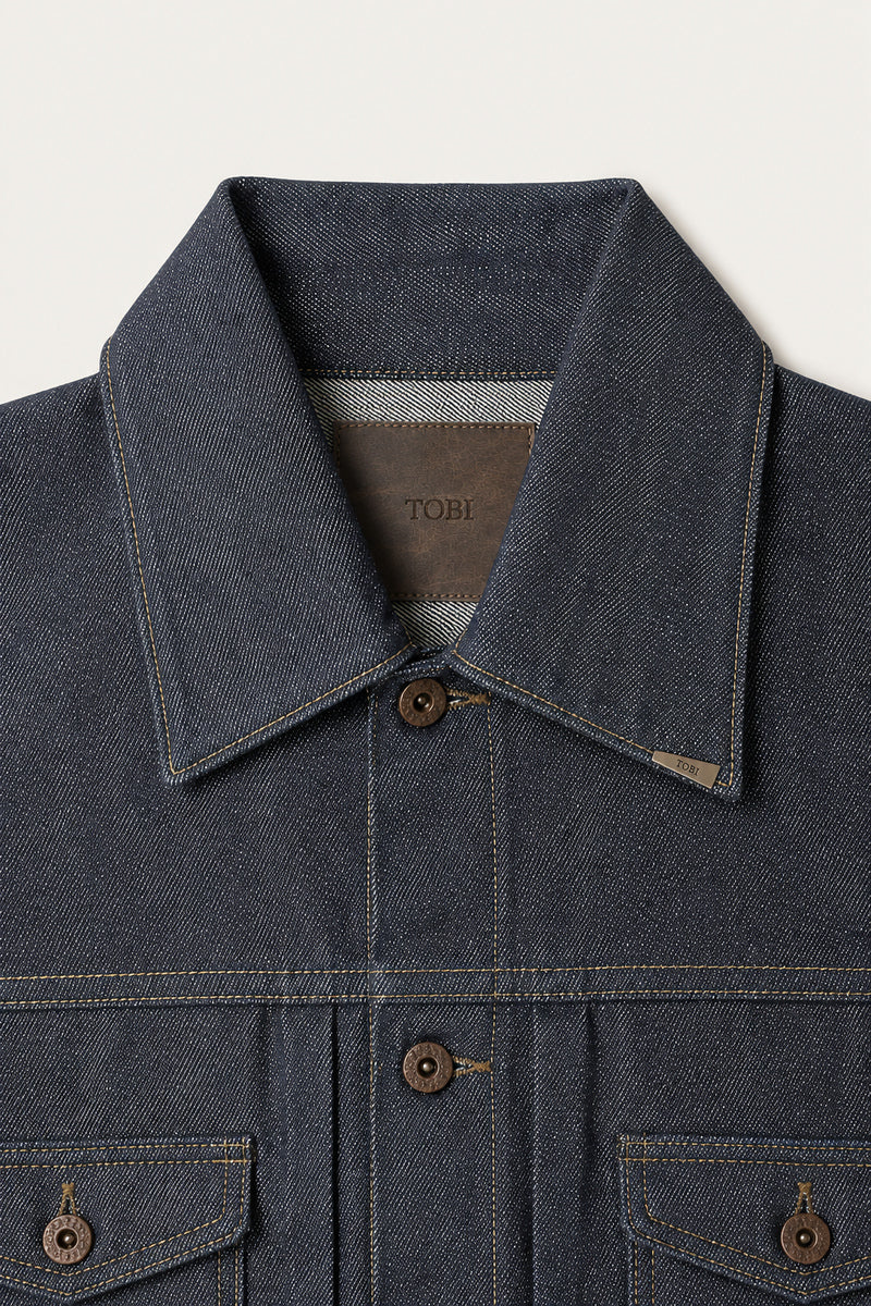 TYPE II 1.0 DENIM JACKET | DUST INDIGO SELVEDGE