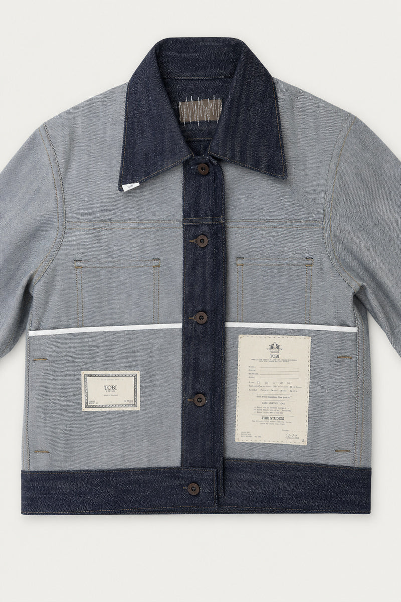 TYPE II 1.0 DENIM JACKET | DUST INDIGO SELVEDGE