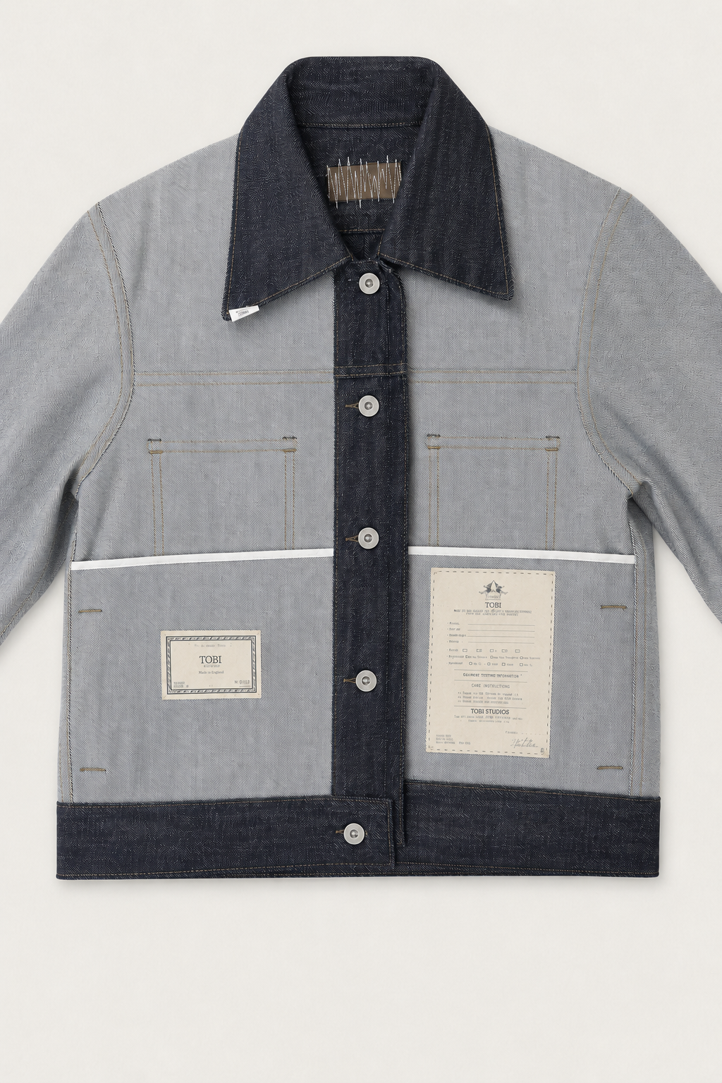 TYPE II 1.0 DENIM JACKET | BLUE BLACK SLUB
