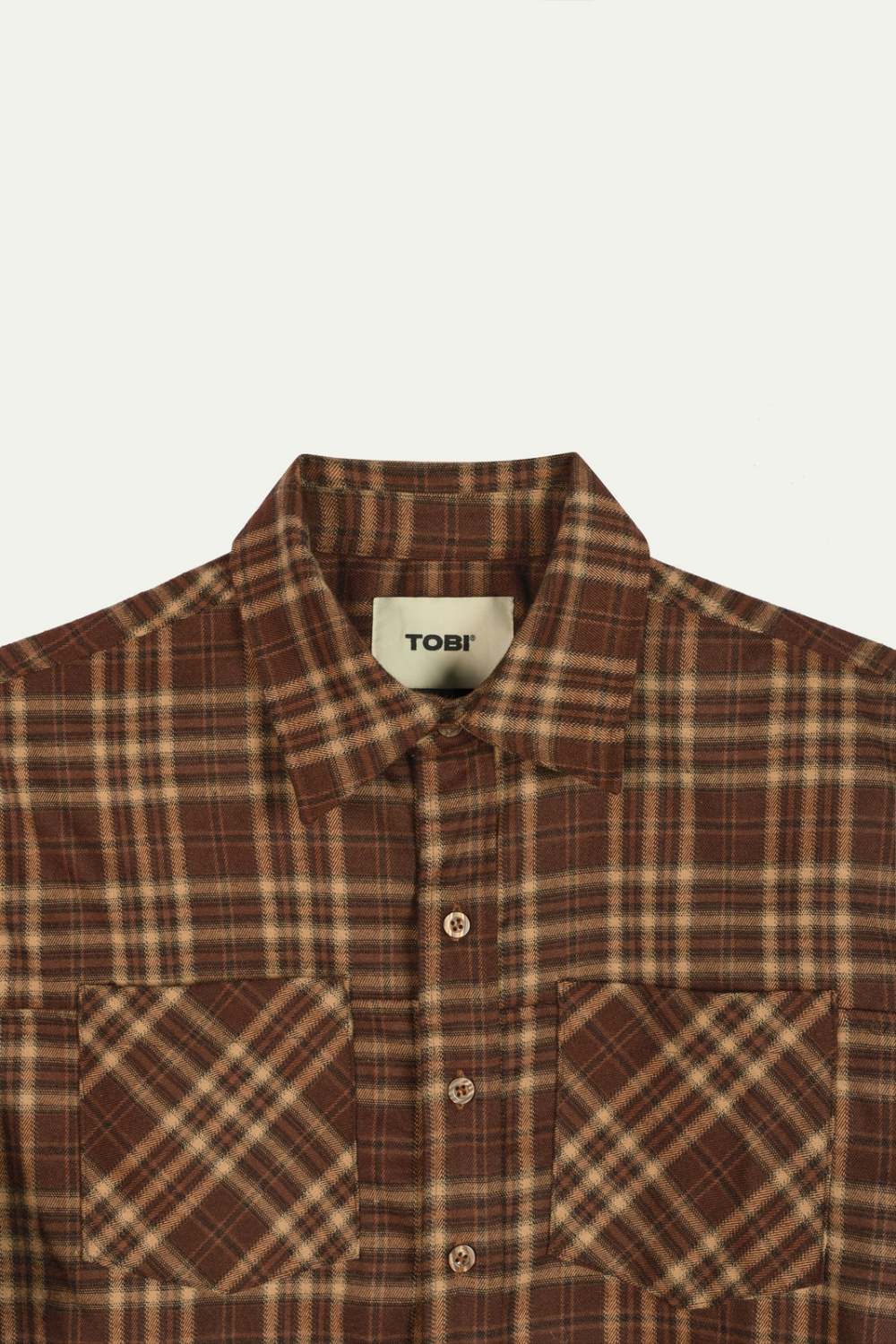 MORROW FLANNEL SHIRT 1.0 | BROWN CHECK