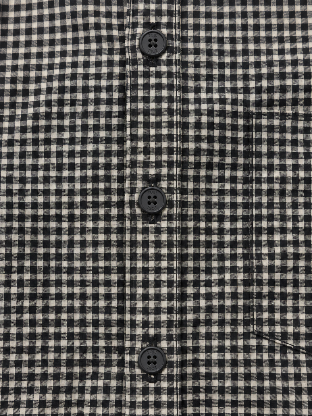 CHECK 1.0 SHORT-SLEEVE SHIRT | BLACK