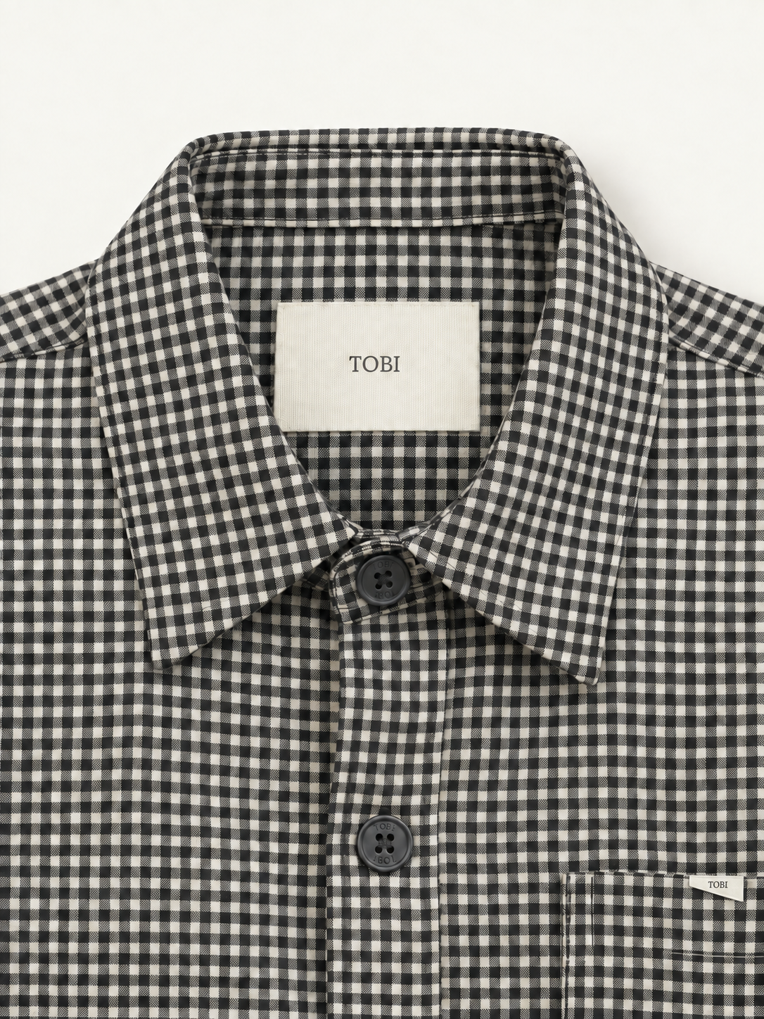 CHECK 1.0 SHORT-SLEEVE SHIRT | BLACK