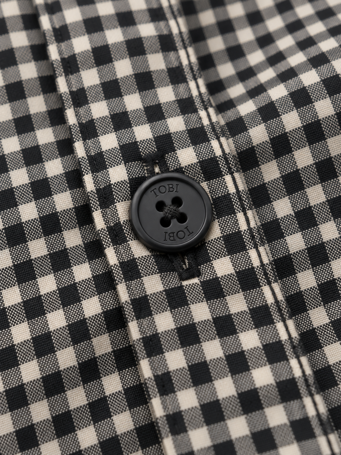 CHECK 1.0 SHORT-SLEEVE SHIRT | BLACK