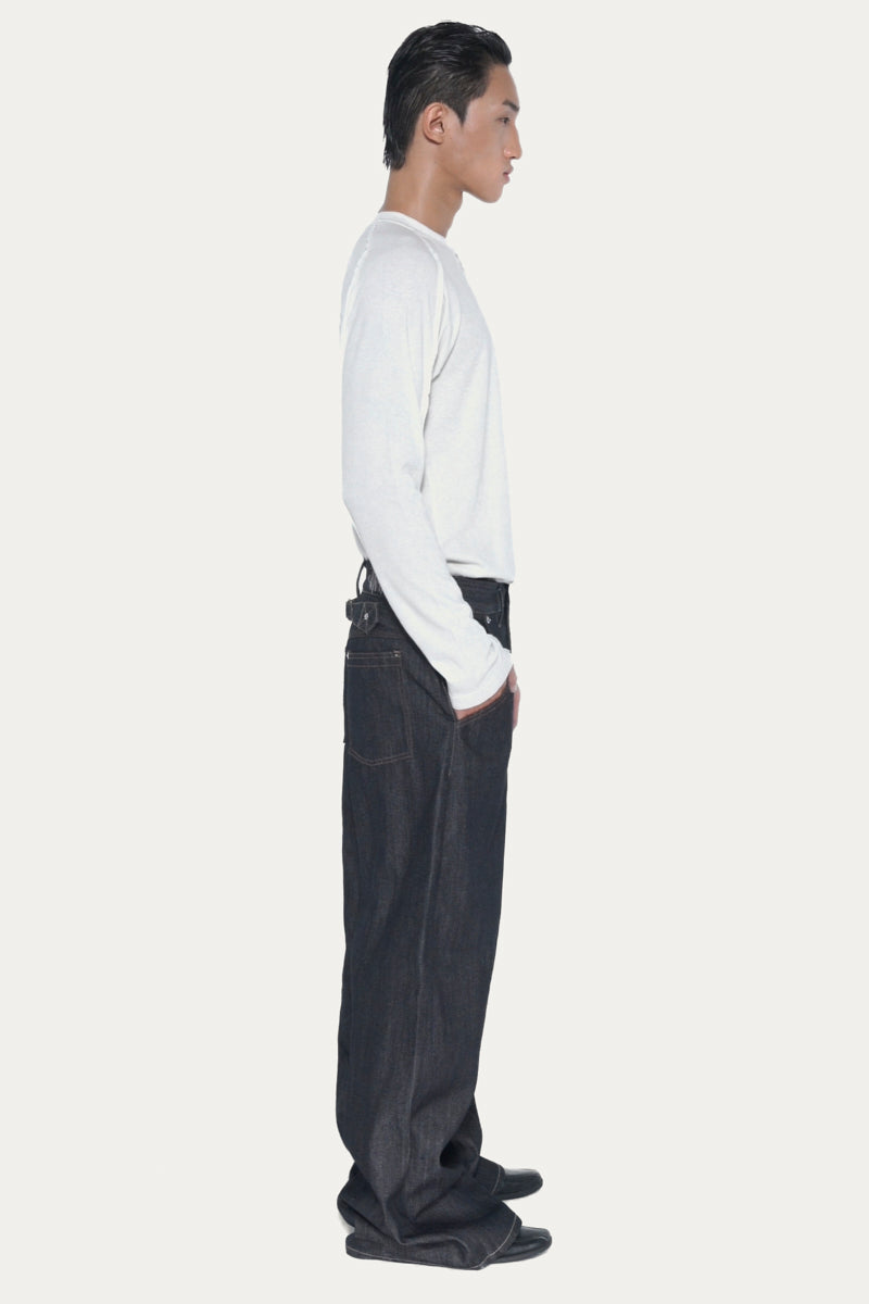 FENCI 1.0 LONG-SLEEVE T-SHIRT | WHITE
