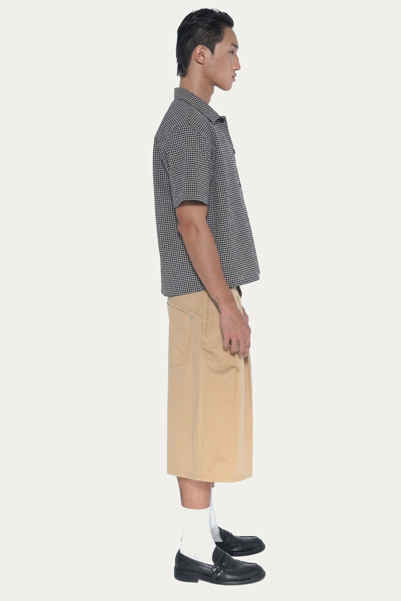 STRUCTURE 1.0 KAKI SHORTS | TAN
