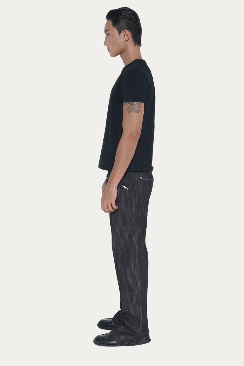 BRANDO 1.0 TSHIRT SLUB 300 | BLACK