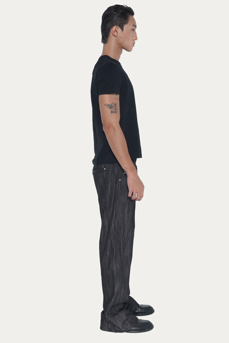 BRANDO 1.0 TSHIRT SLUB 300 | BLACK
