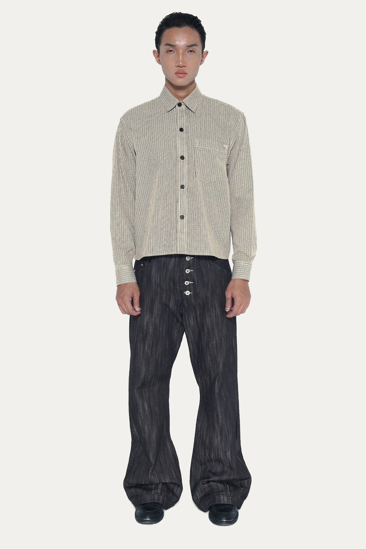 CHECK 1.0 LONG-SLEEVE SHIRT | DUST