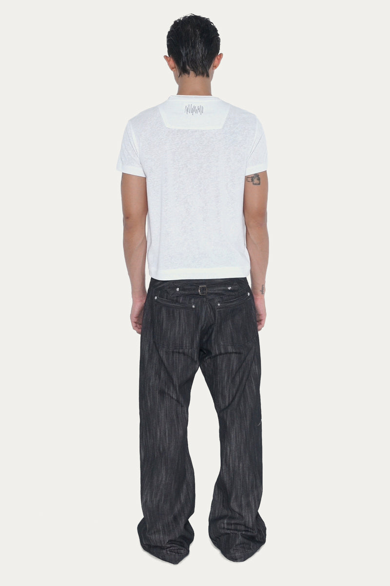 TYPO 1.0 T-SHIRT | WHITE SLUB