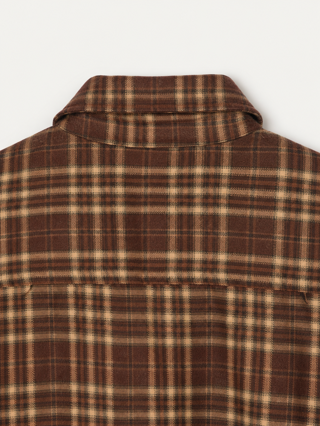 MORROW FLANNEL SHIRT 1.0 | BROWN CHECK