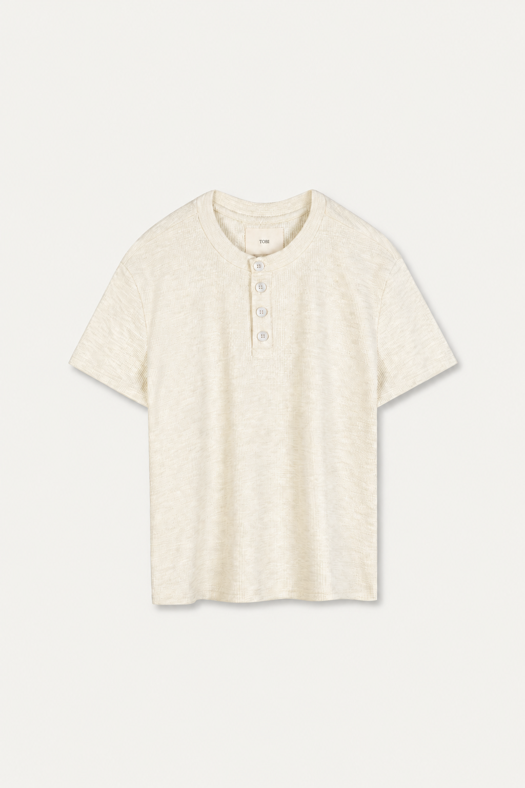 HENLEY 1.0 SHORT - SLEEVE | OFF WHITE