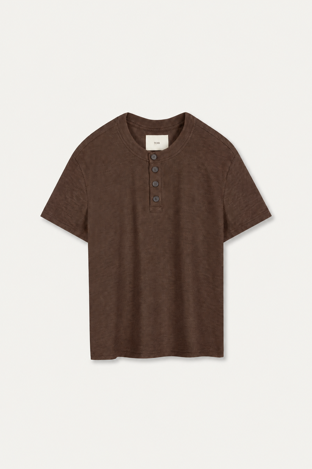 HENLEY 1.0 SHORT - SLEEVE | BROWN