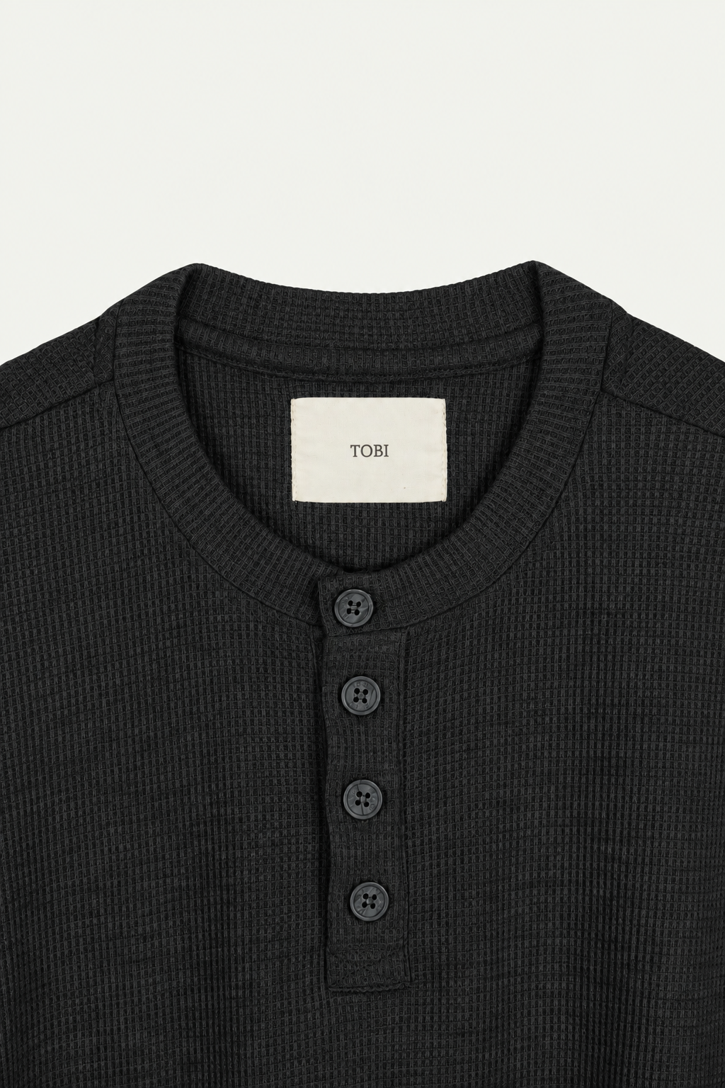 HENLEY 1.0 SHORT - SLEEVE | BLACK
