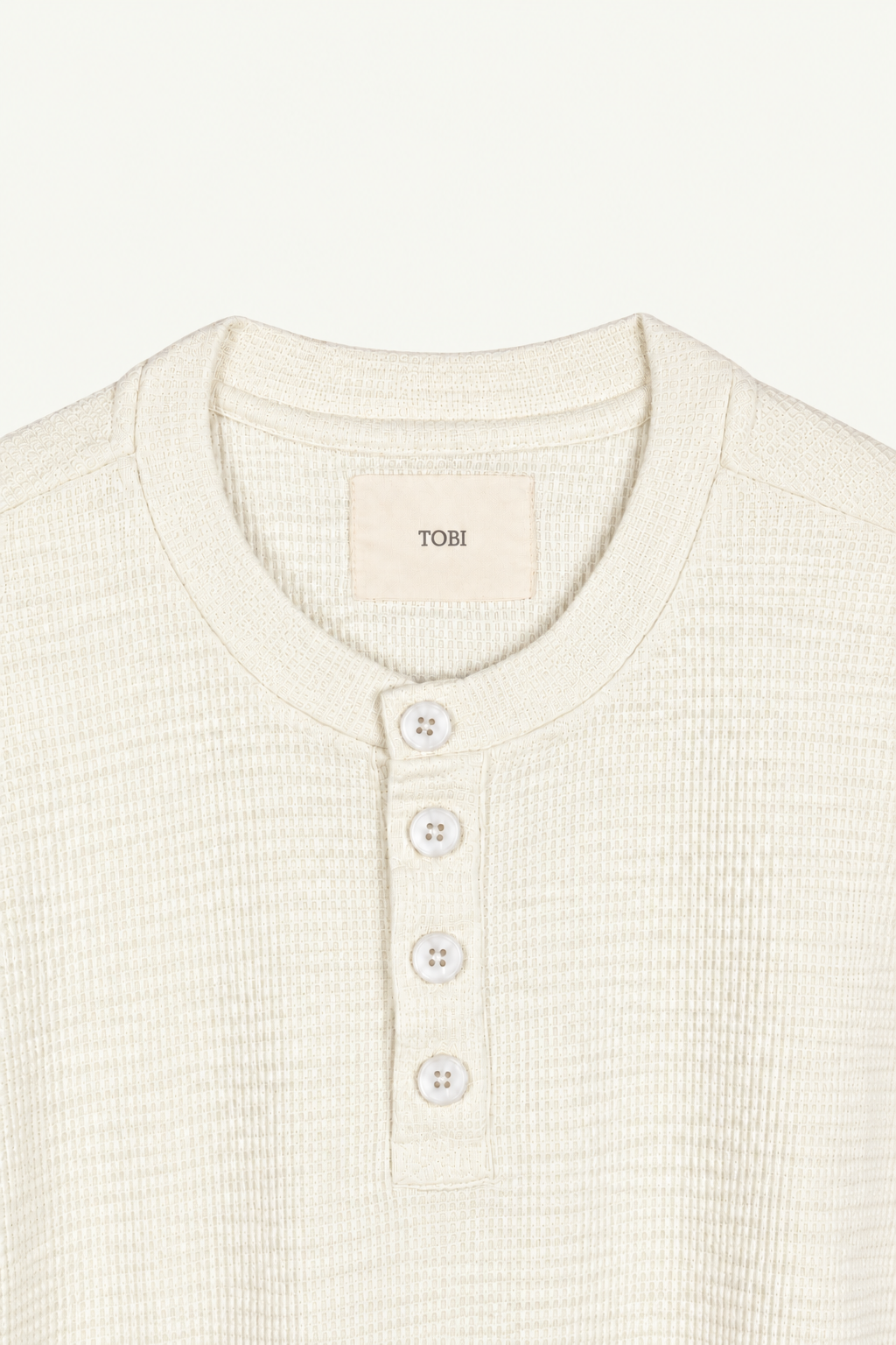 HENLEY 1.0 SHORT - SLEEVE | OFF WHITE