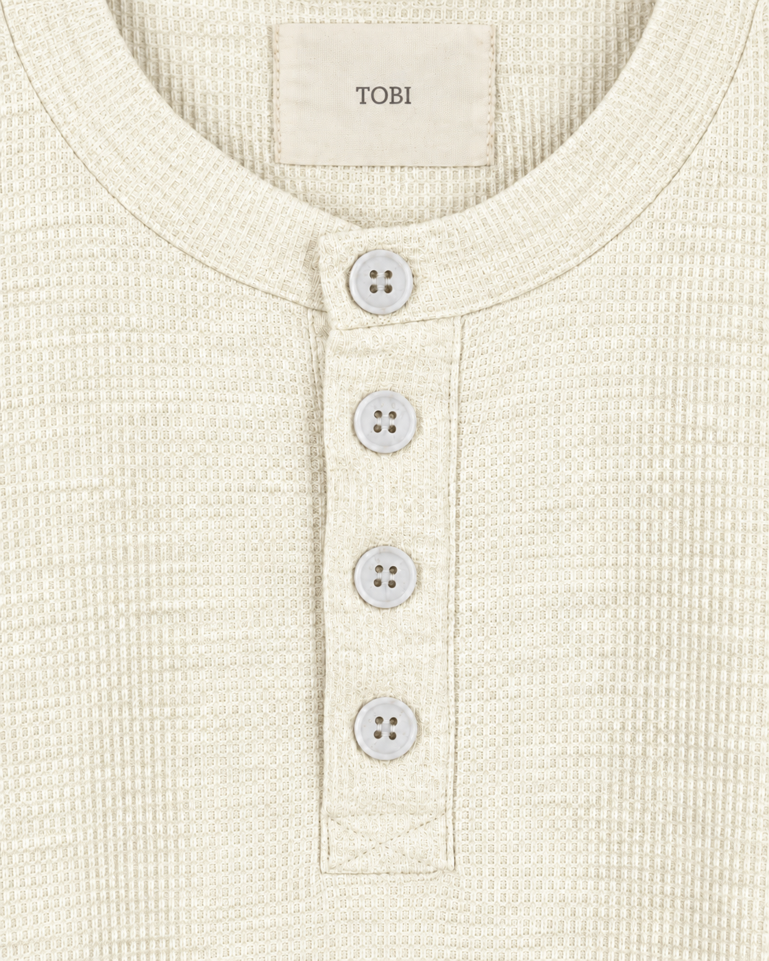 HENLEY 1.0 SHORT - SLEEVE | OFF WHITE