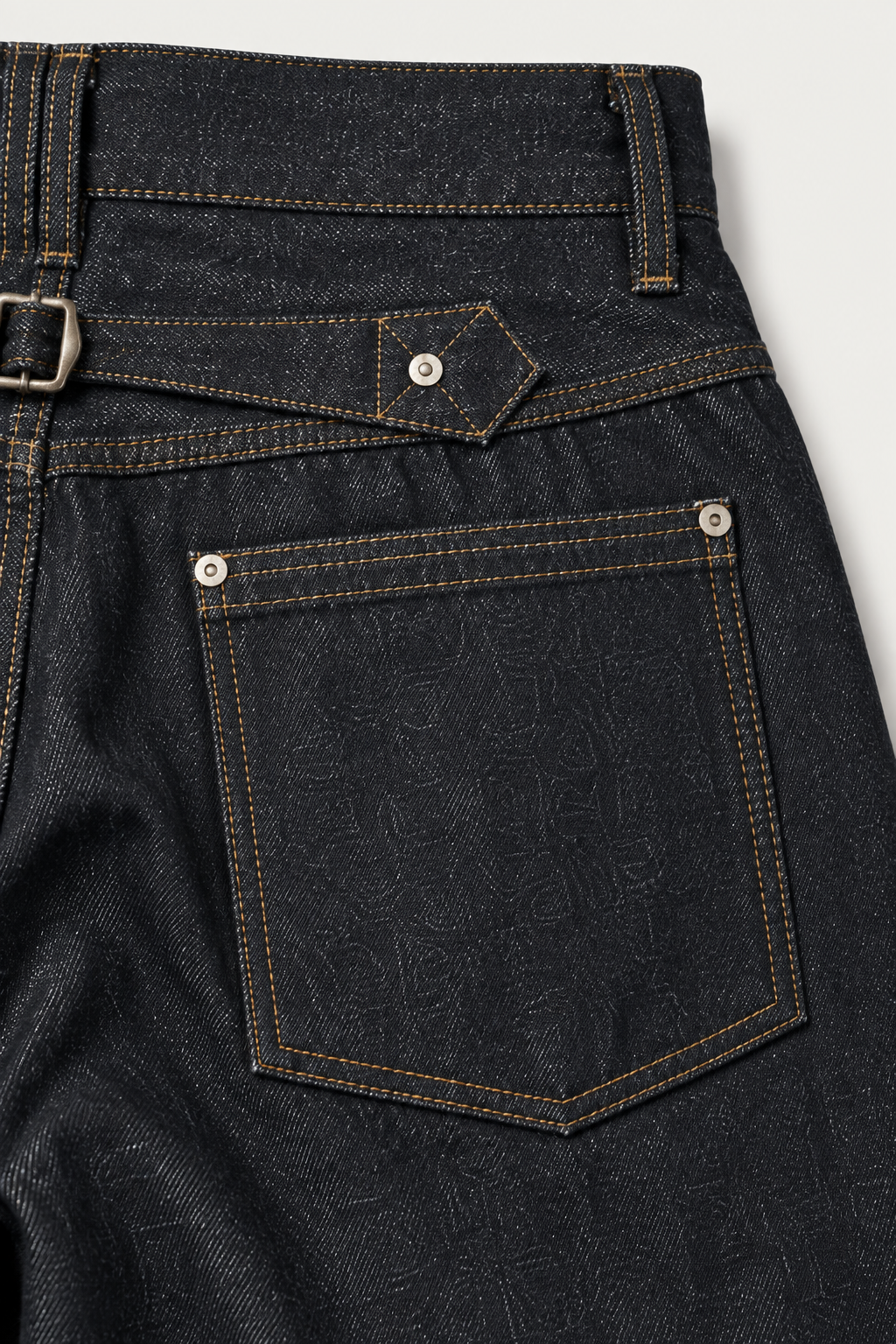 CINCH 1.0 BOOTCUT JEANS | BLUE BLACK SLUB