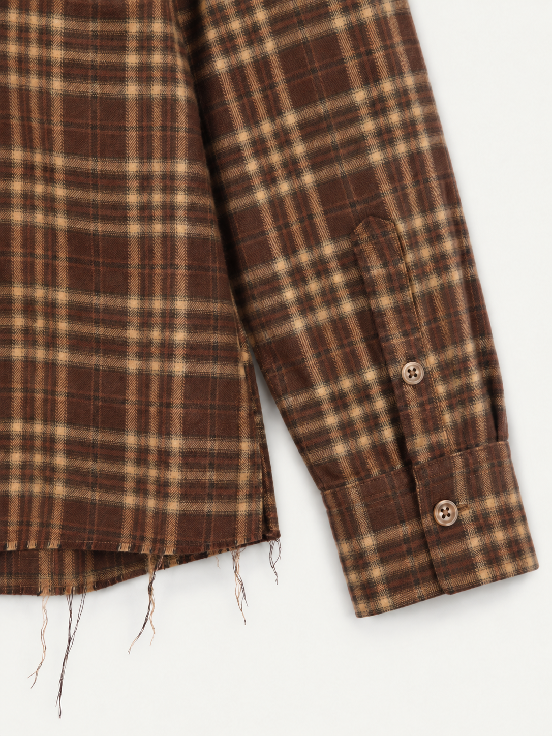 MORROW FLANNEL SHIRT 1.0 | BROWN CHECK