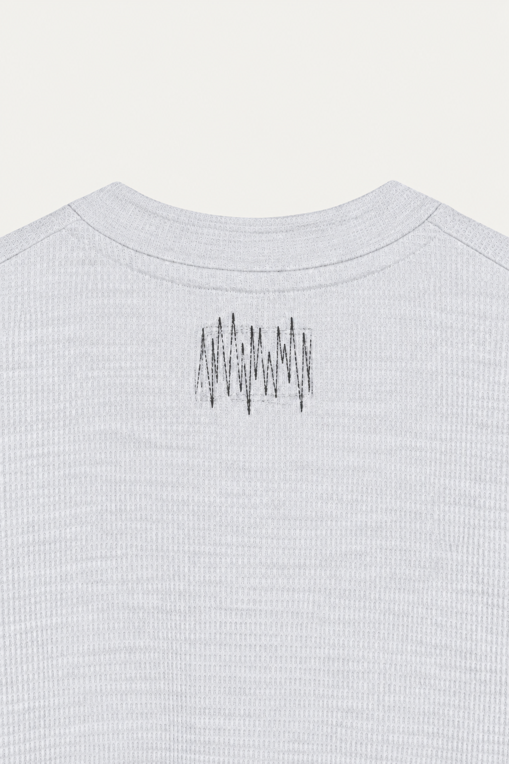 HENLEY 1.0 SHORT - SLEEVE | LIGHT GREY MARL