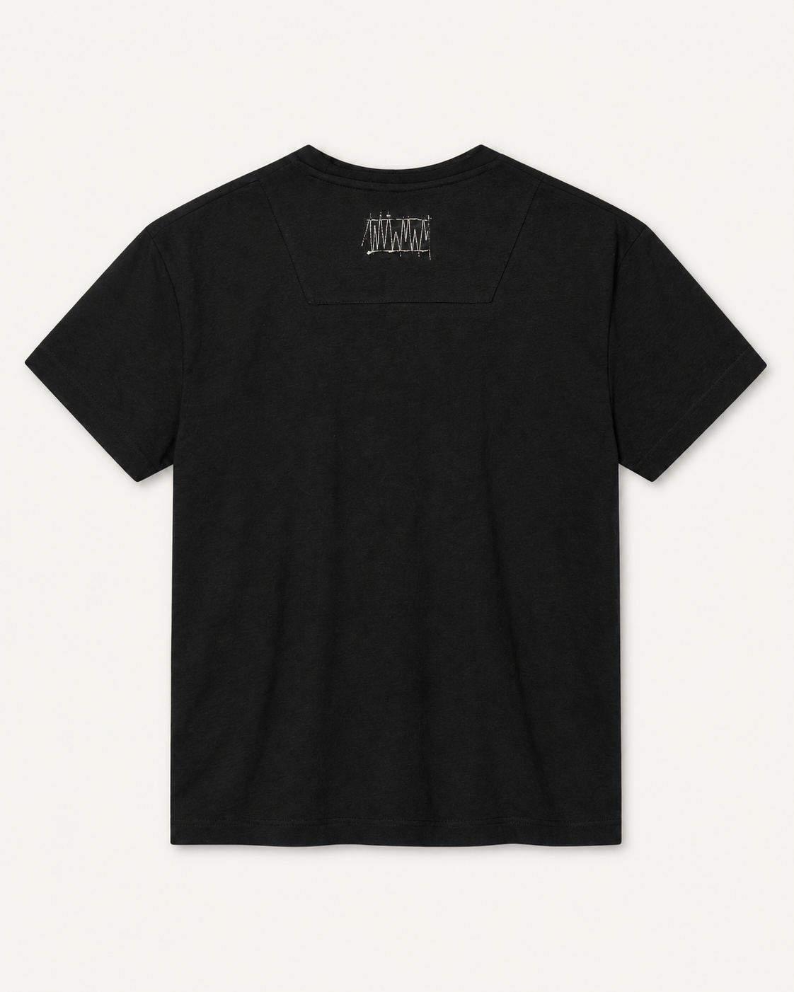 POCKET 1.0 T-SHIRT | BLACK SLUB