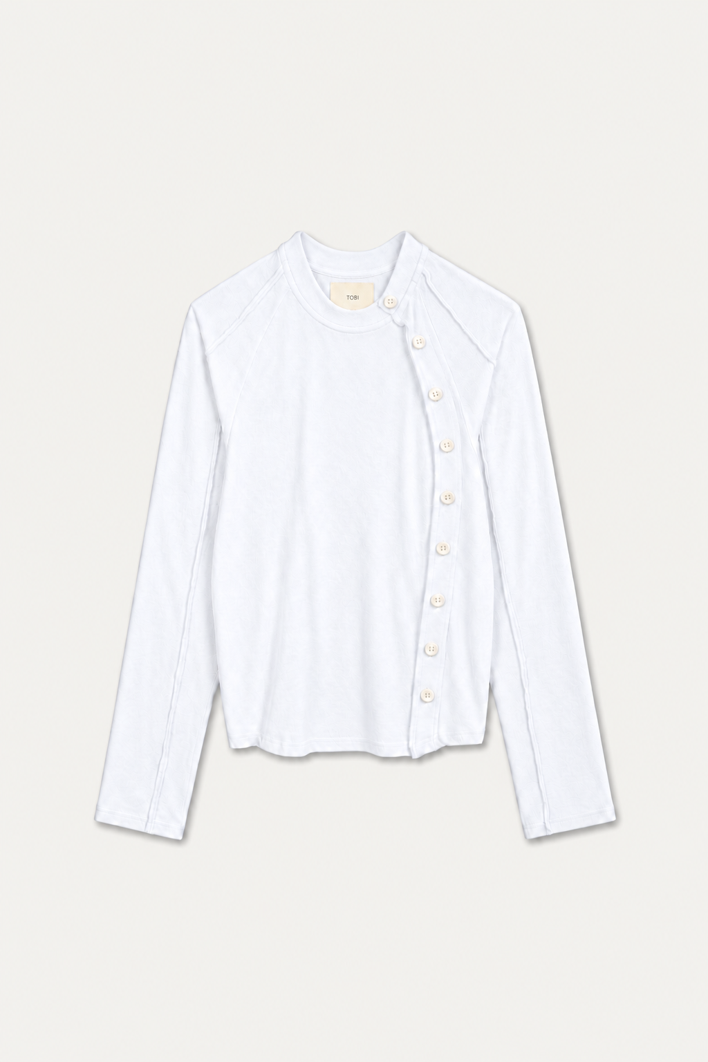 FENCI 1.0 LONG-SLEEVE T-SHIRT | WHITE