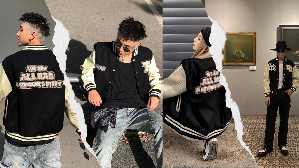 WAAB varsity jacket - Màn Lột Xác Đột Phá Năm 2021 ! - TOBI
