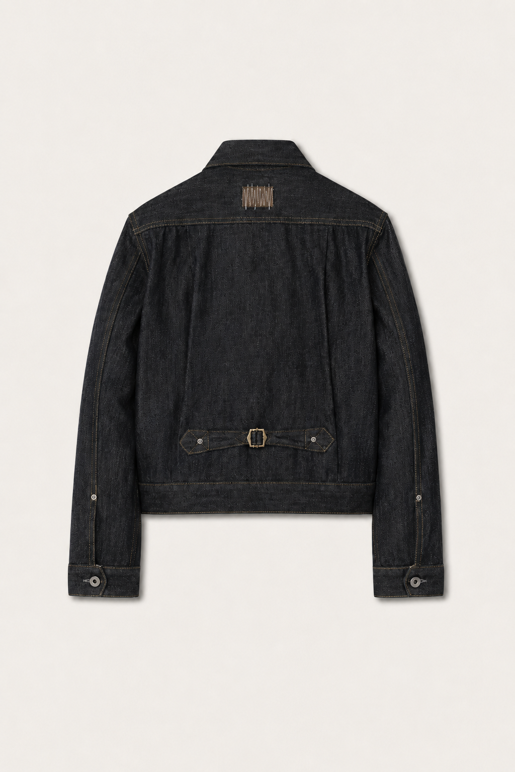 TYPE II 1.0 DENIM JACKET | BLUE BLACK SLUB