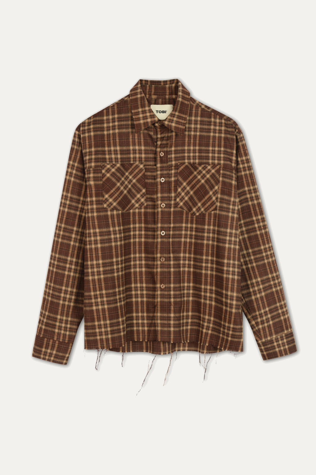 MORROW FLANNEL SHIRT 1.0 | BROWN CHECK