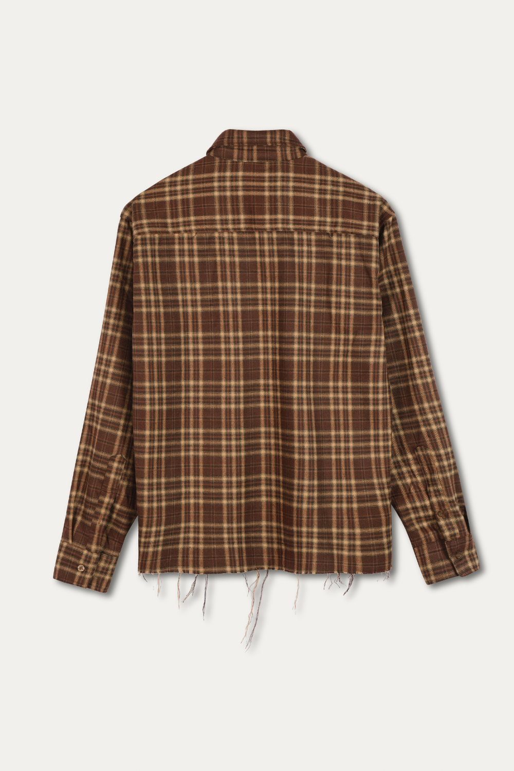 MORROW FLANNEL SHIRT 1.0 | BROWN CHECK
