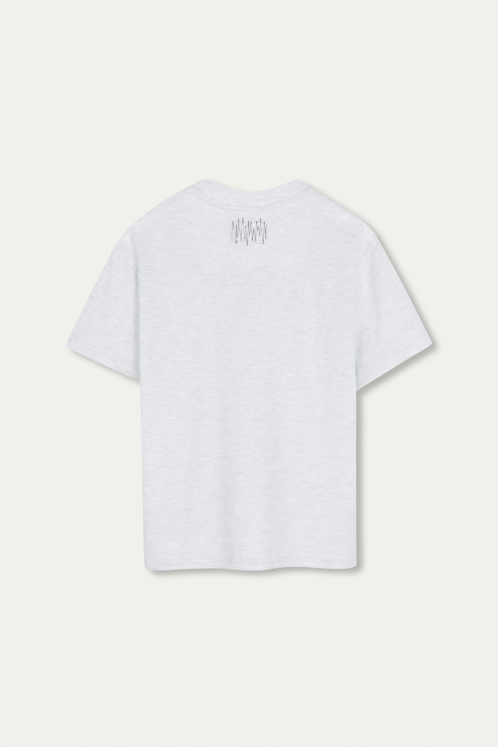 HENLEY 1.0 SHORT - SLEEVE | LIGHT GREY MARL