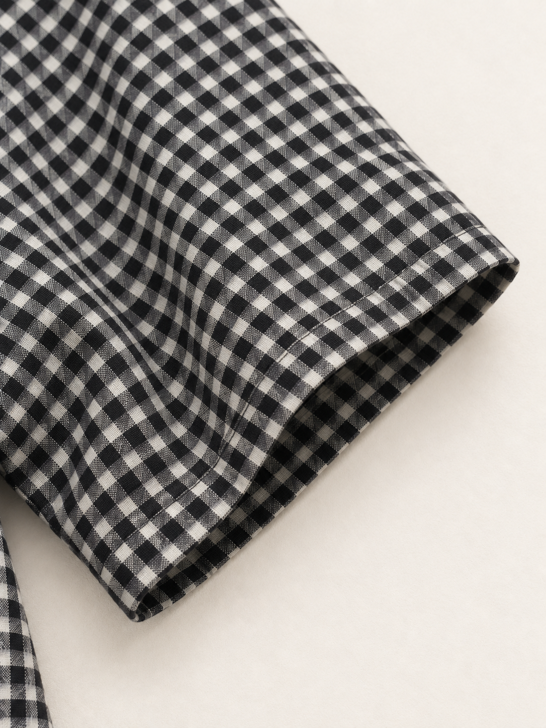 CHECK 1.0 SHORT-SLEEVE SHIRT | BLACK