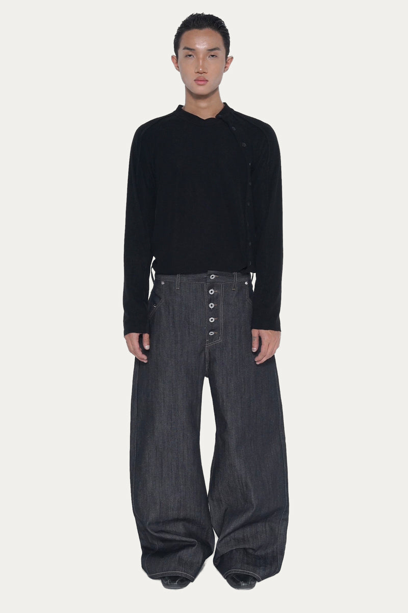 CINCH 1.0 LOOSE FIT JEANS | BLUE BLACK SLUB