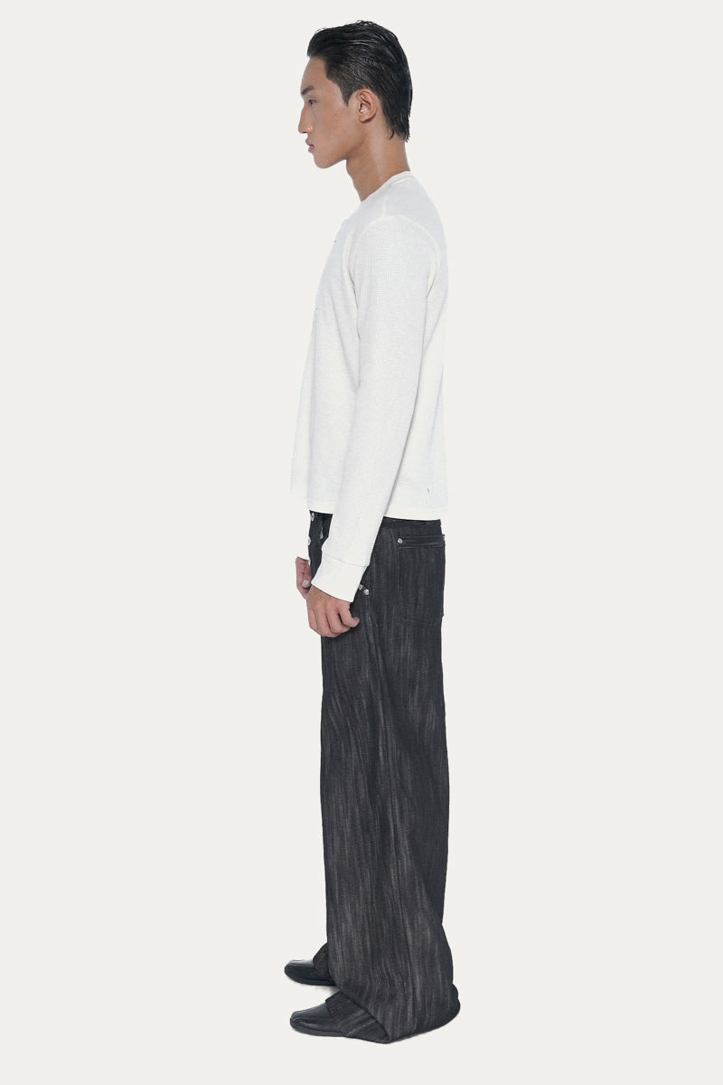 HENLEY 1.0 LONG-SLEEVE | OFF WHITE