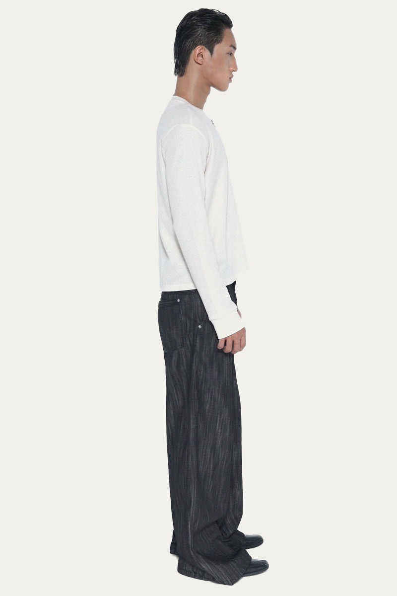 HENLEY 1.0 LONG-SLEEVE | OFF WHITE