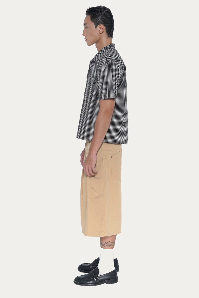 STRUCTURE 1.0 KAKI SHORTS | TAN