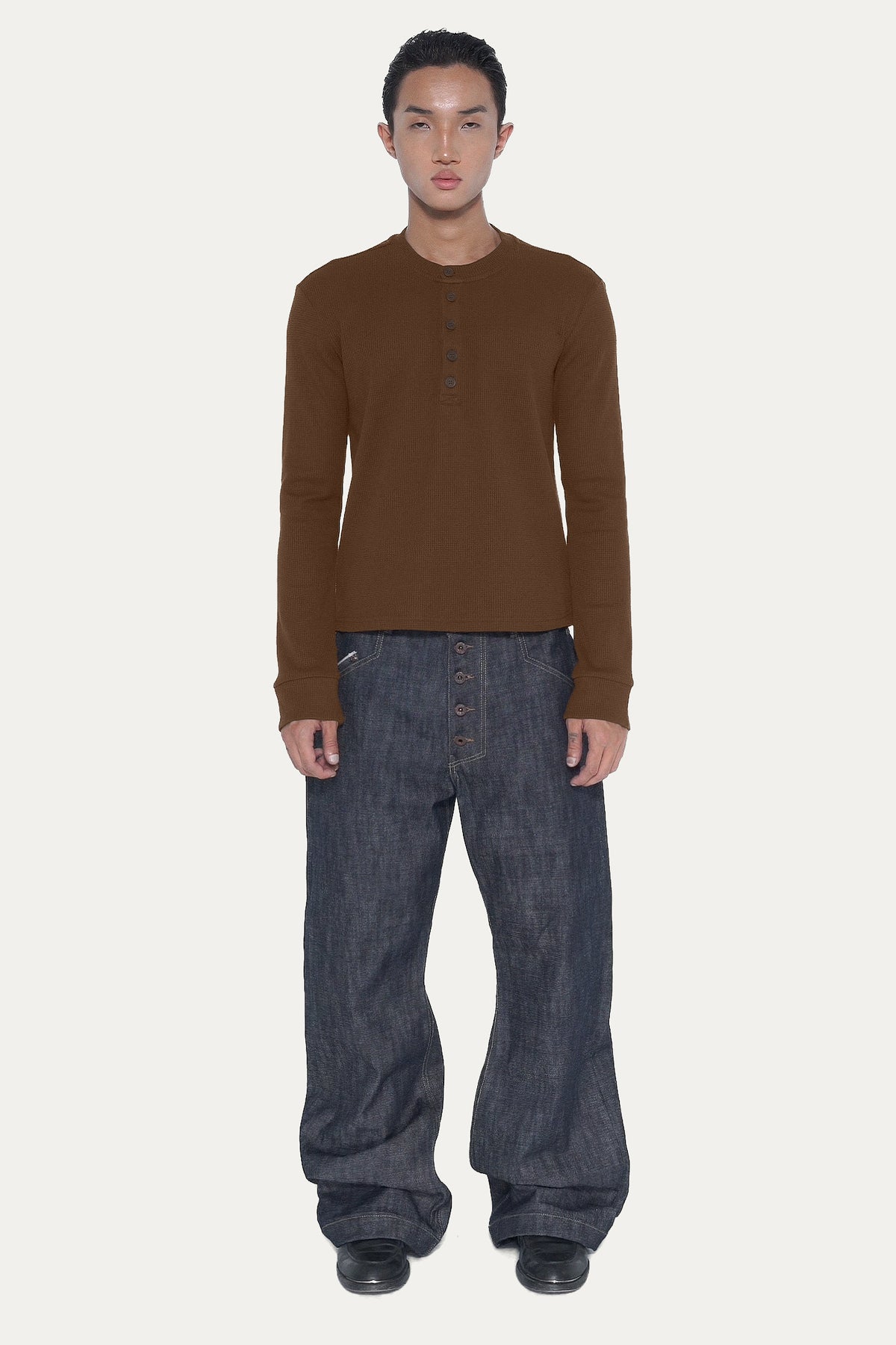 HENLEY 1.0 LONG-SLEEVE | BROWN