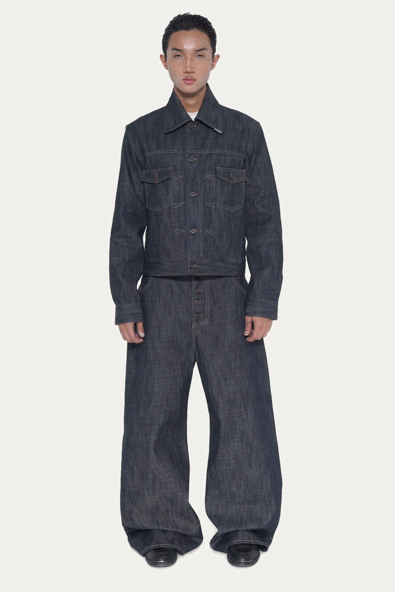 TYPE II 1.0 DENIM JACKET | DUST INDIGO SELVEDGE