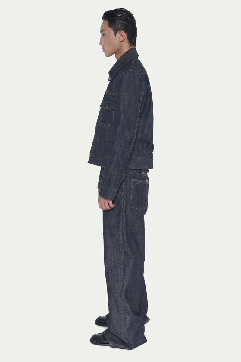 TYPE II 1.0 DENIM JACKET | DUST INDIGO SELVEDGE