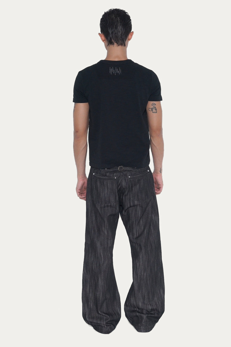 BRANDO 1.0 TSHIRT SLUB 300 | BLACK