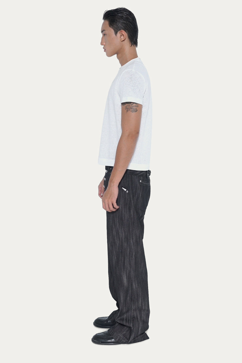 TYPO 1.0 T-SHIRT | WHITE SLUB