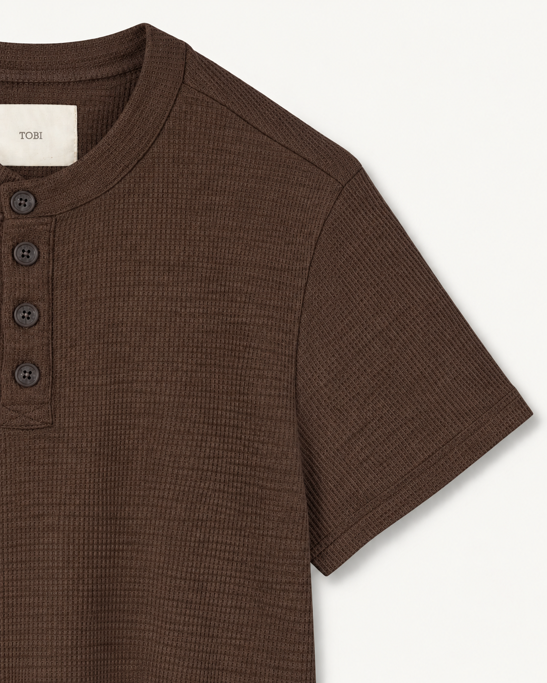 HENLEY 1.0 SHORT - SLEEVE | BROWN