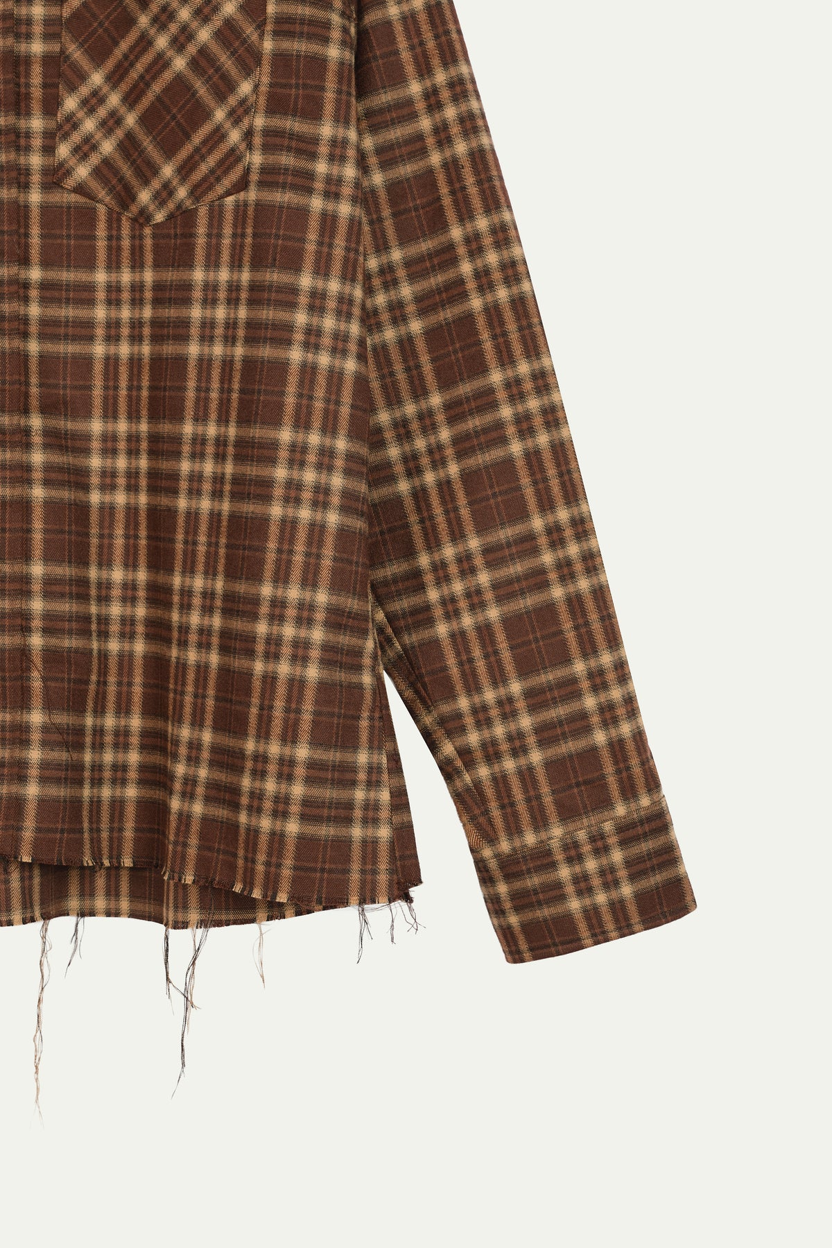 MORROW FLANNEL SHIRT 1.0 | BROWN CHECK