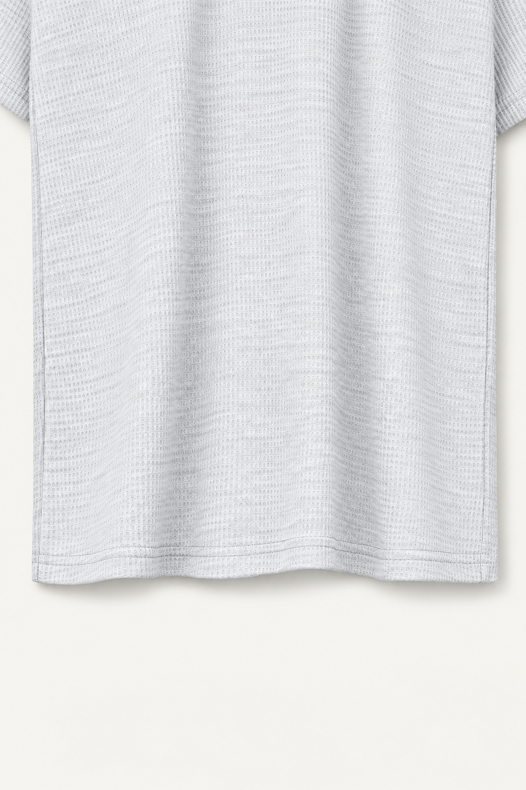 HENLEY 1.0 SHORT - SLEEVE | LIGHT GREY MARL
