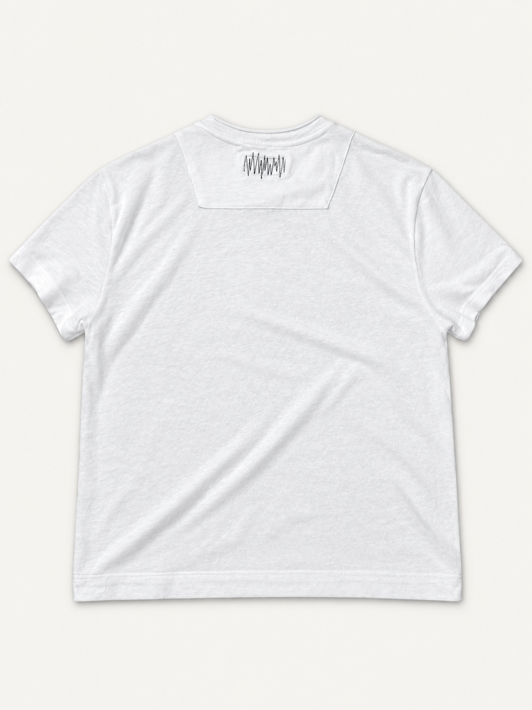 TYPO 1.0 T-SHIRT | WHITE SLUB