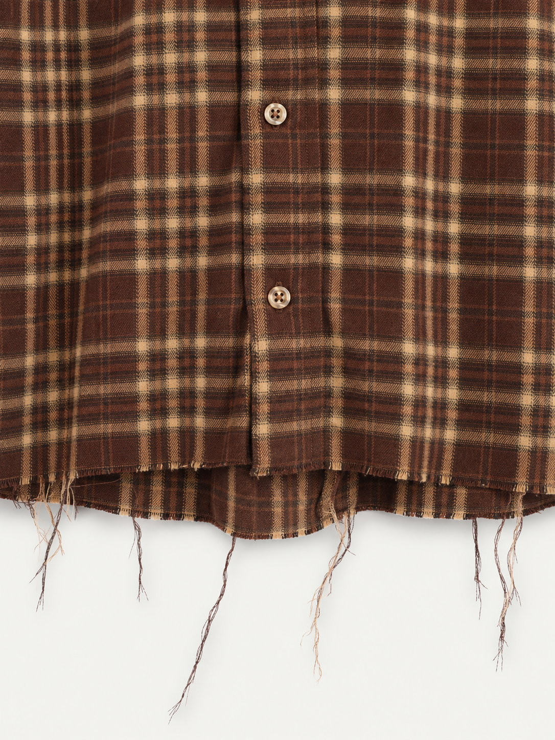 MORROW FLANNEL SHIRT 1.0 | BROWN CHECK