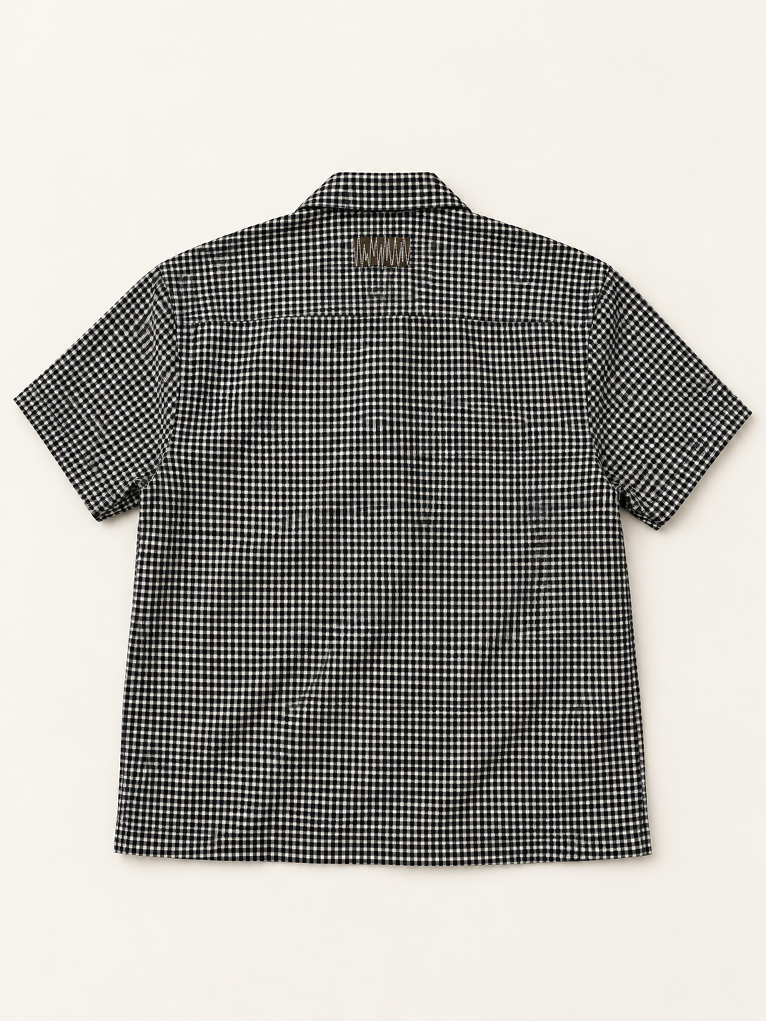 CHECK 1.0 SHORT-SLEEVE SHIRT | BLACK
